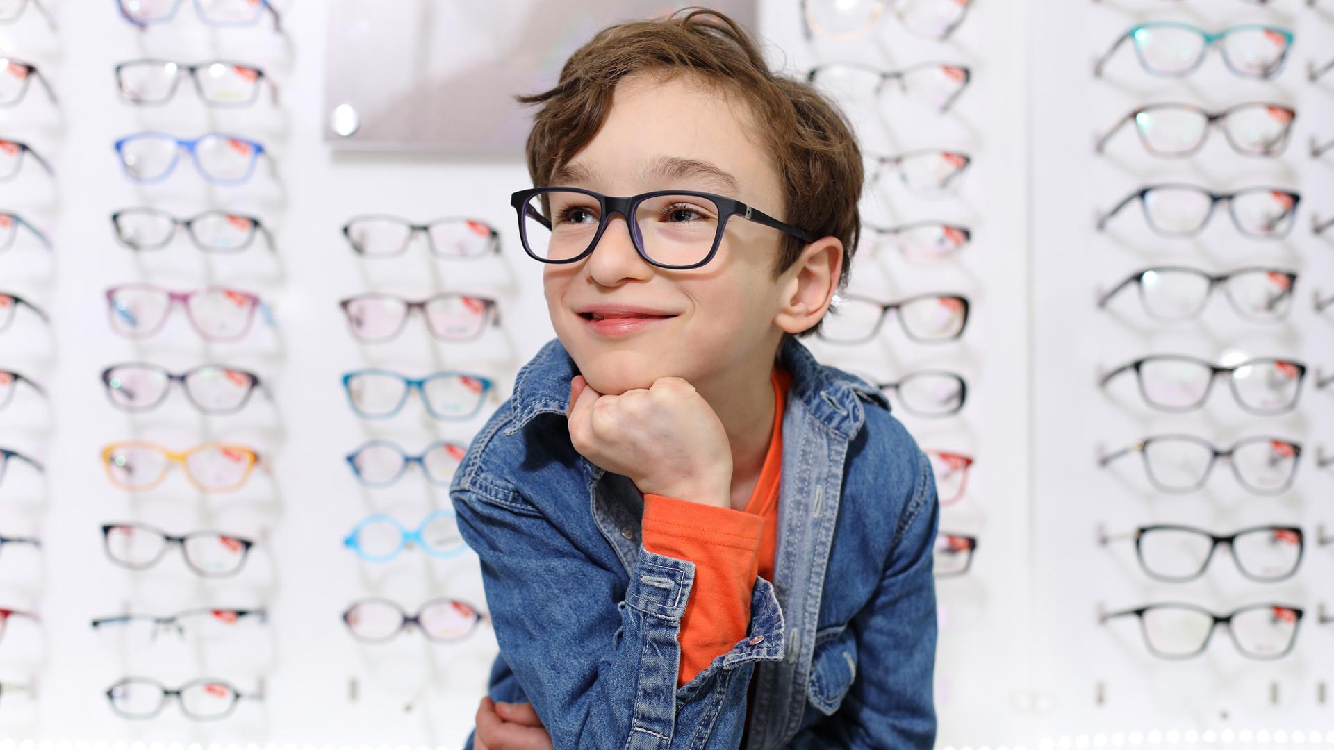 The right spectacle frames for children