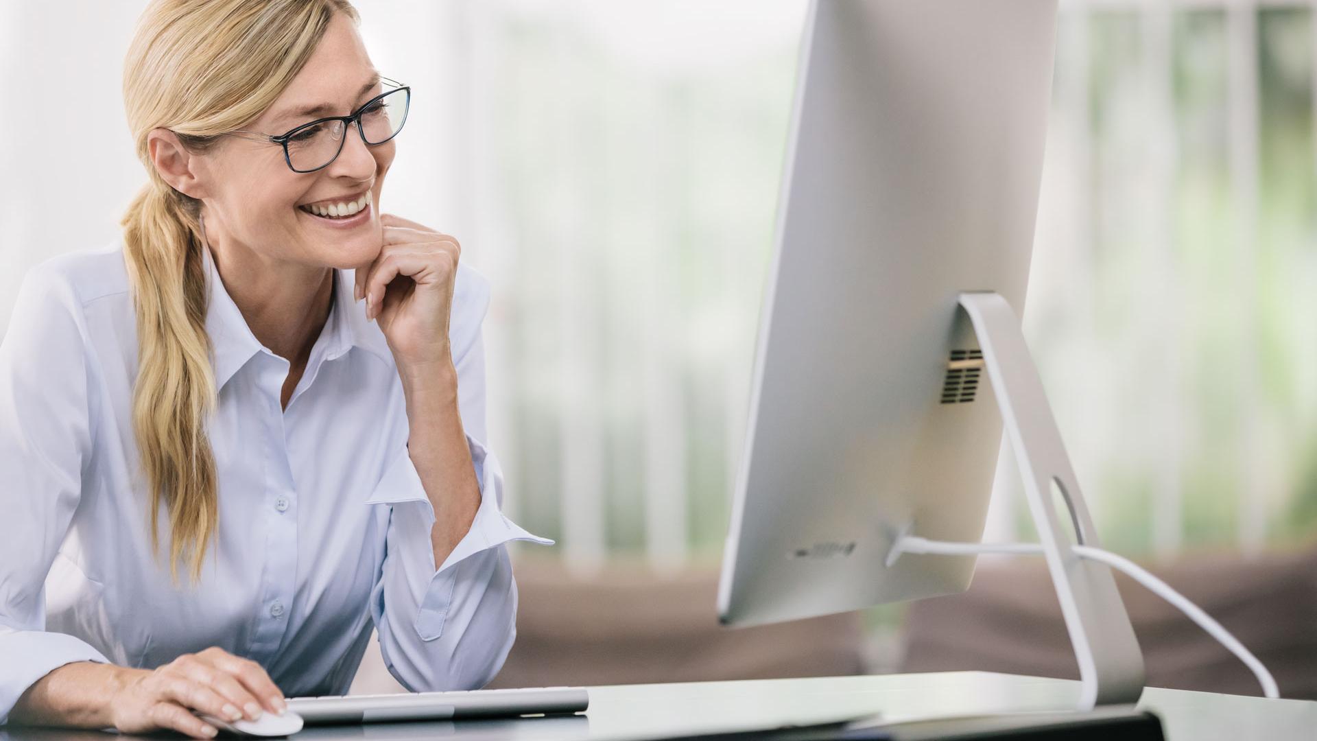 Computer glasses: just the thing for the workplace